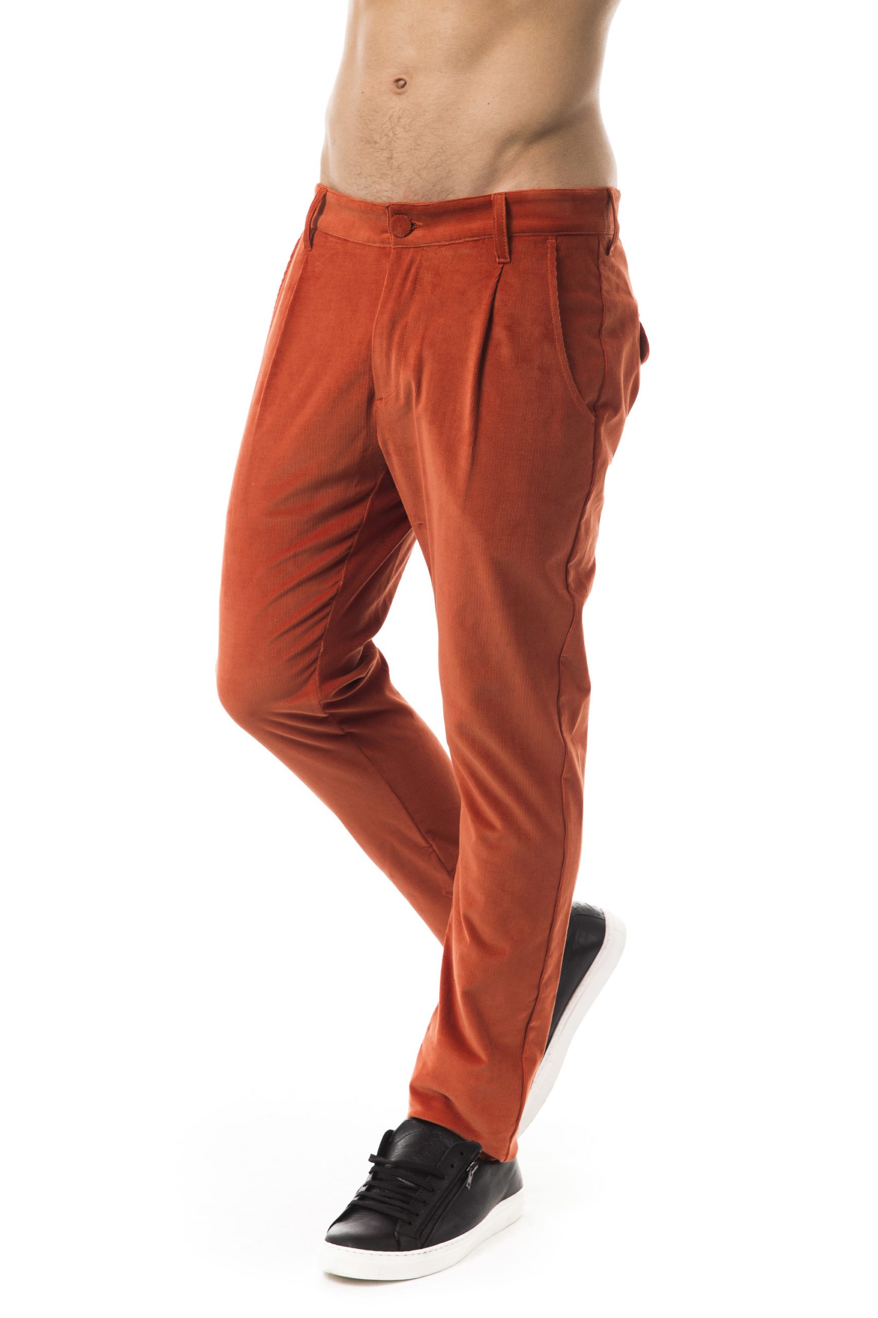 BYBLOS Men's Ruggine Trouser Orange BY1394824 - IT48 | M