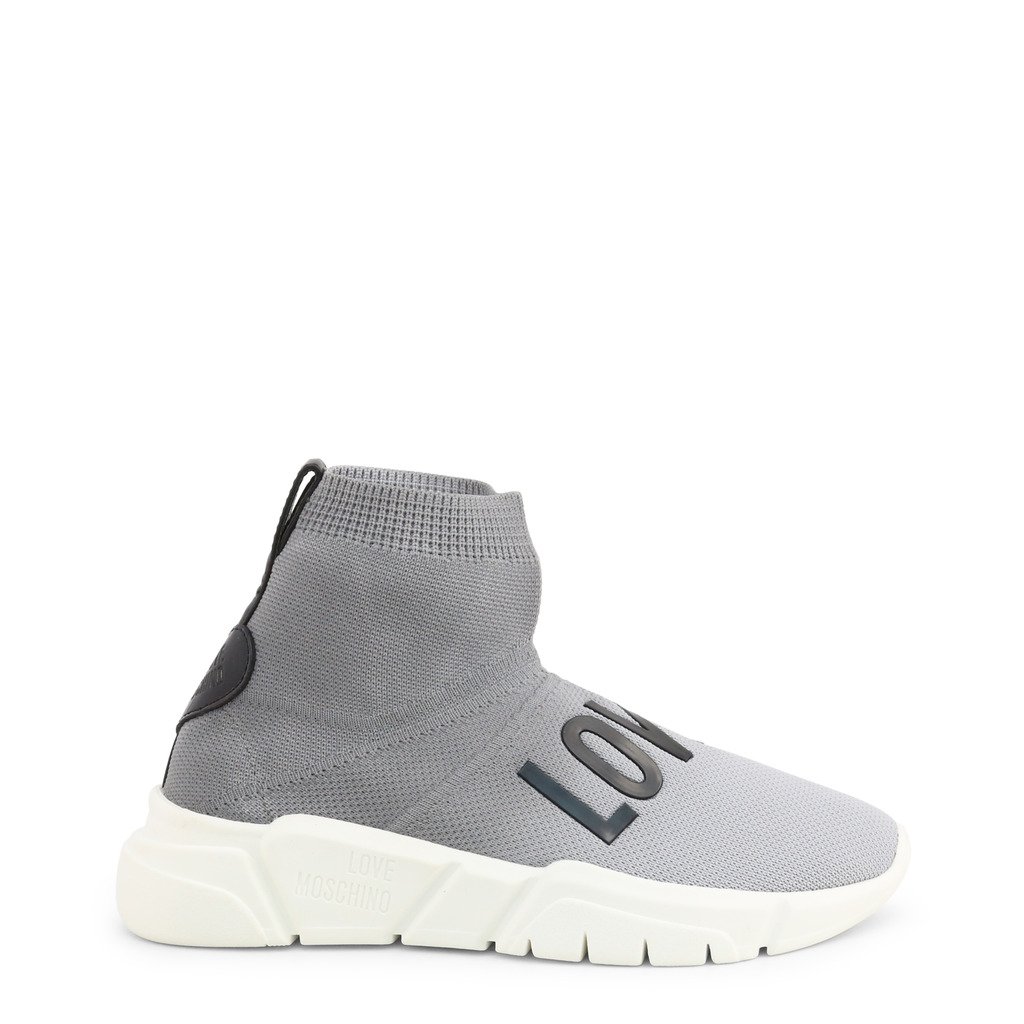 Love Moschino Women's Trainer Grey JA15123G1BIQ - grey EU 41