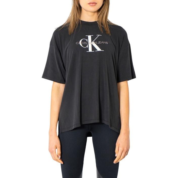 Calvin Klein Jeans Women T-Shirt Black 300017 - black XS
