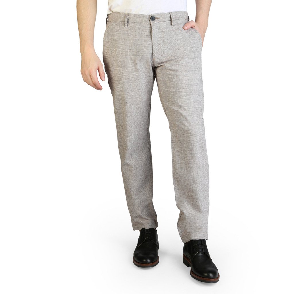 Yes Zee Men's Trouser Various Colours P682_UN00 - brown S