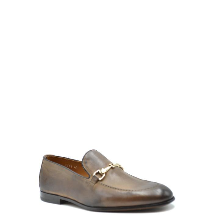 Doucal`s Men's Slip On Shoes Brown 168235 - brown 39