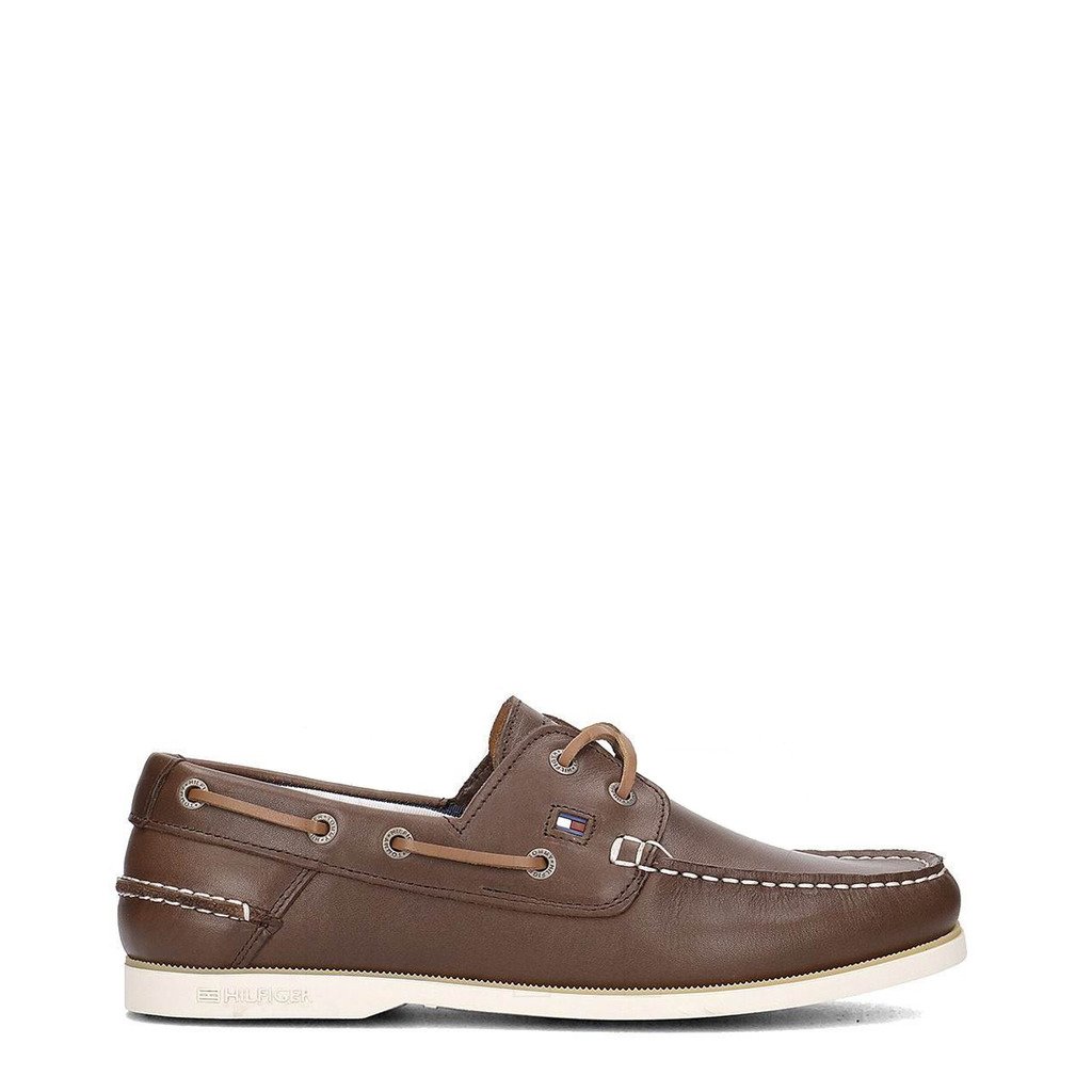 Tommy Hilfiger Men's Loafer Brown FM0FM00244 - brown EU 43