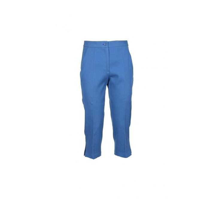 Boutique Moschino Women's Trouser Blue 172037 - blue 46