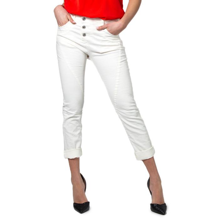 Please Women's Jeans White 173973 - white XXS