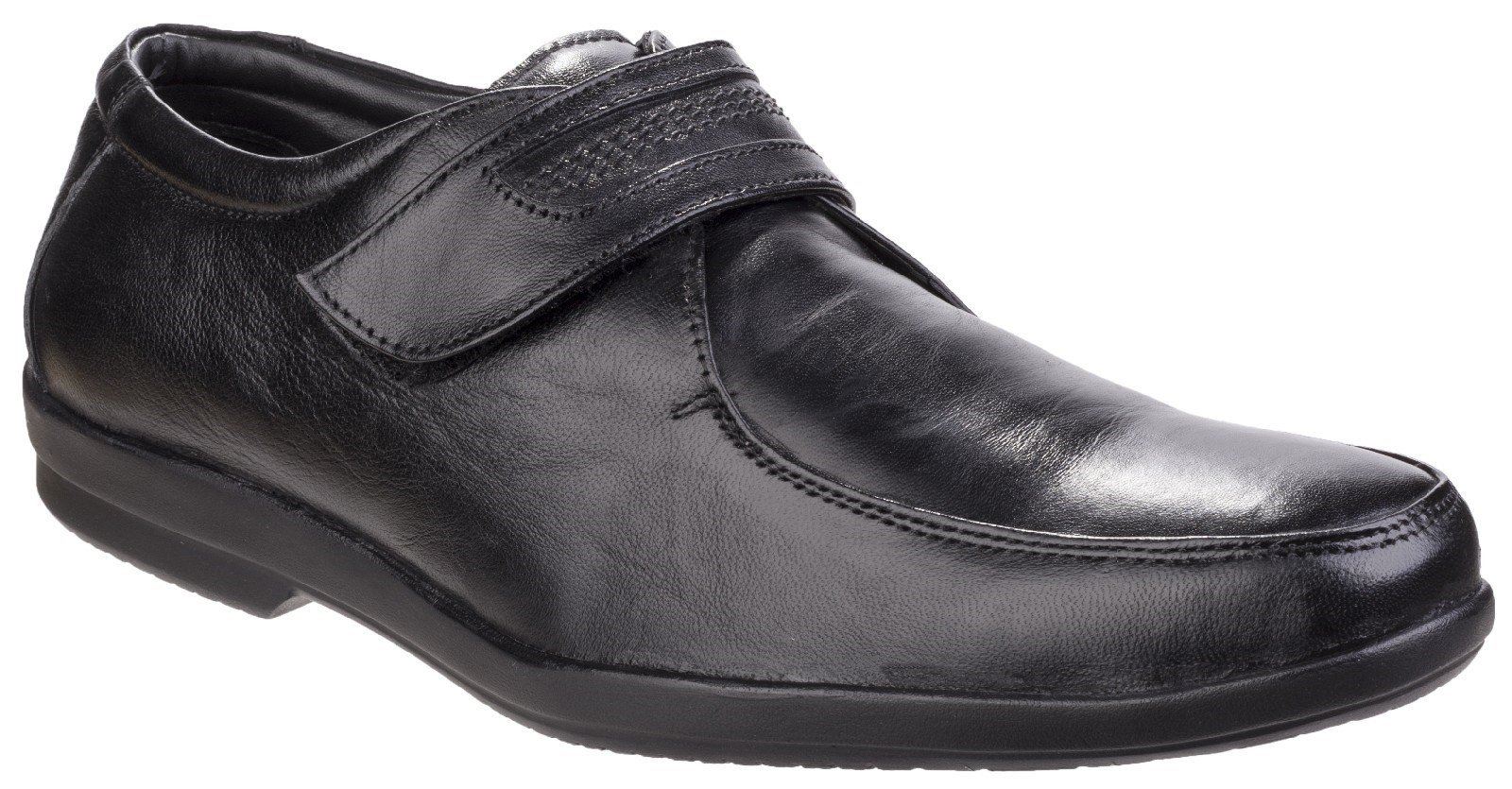 Fleet & Foster Men's Jim Apron Toe Black 24953-41297 - Black 6