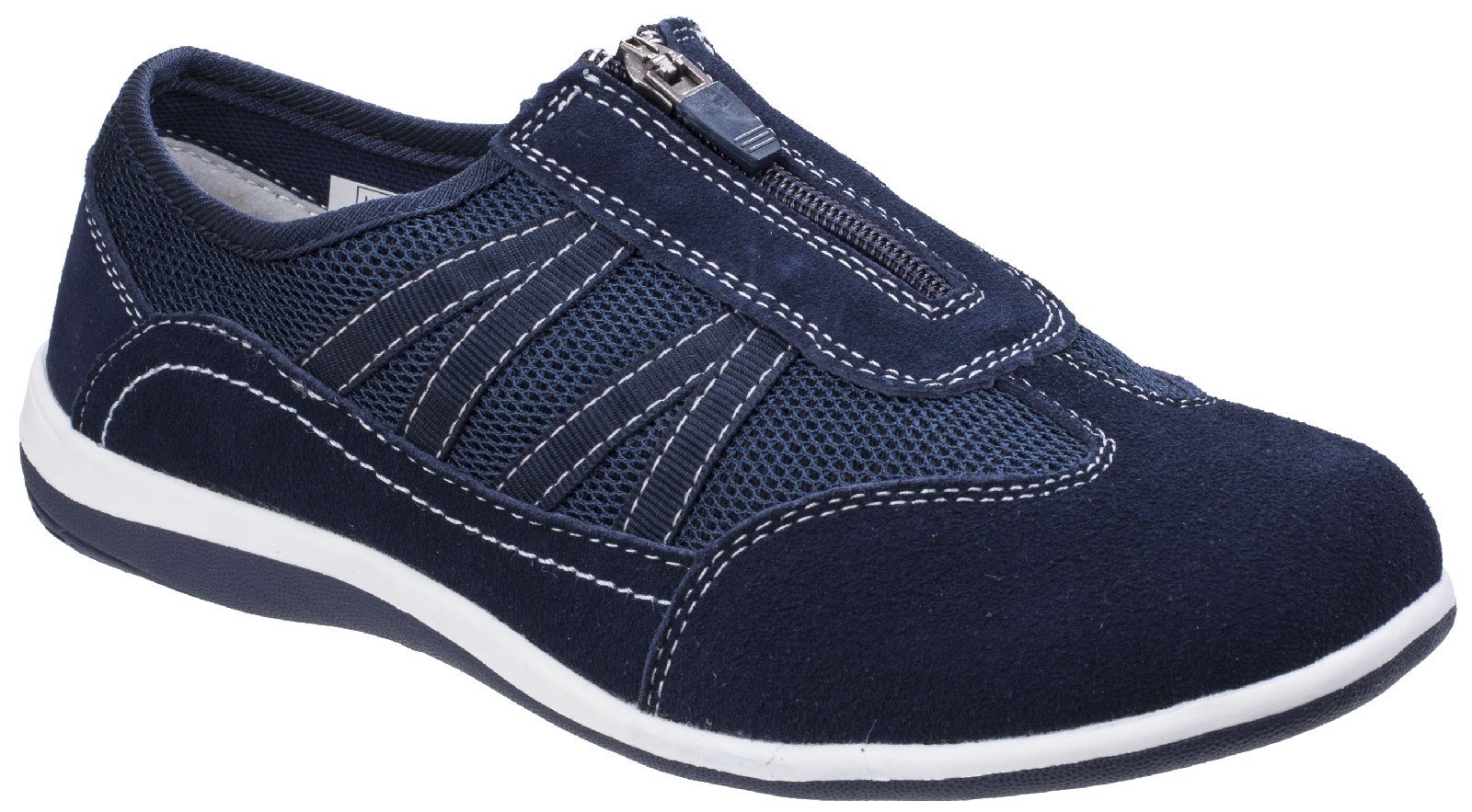 Fleet & Foster Women's Mombassa Comfort Trainer Various Colours 26306-43902 - Navy 8