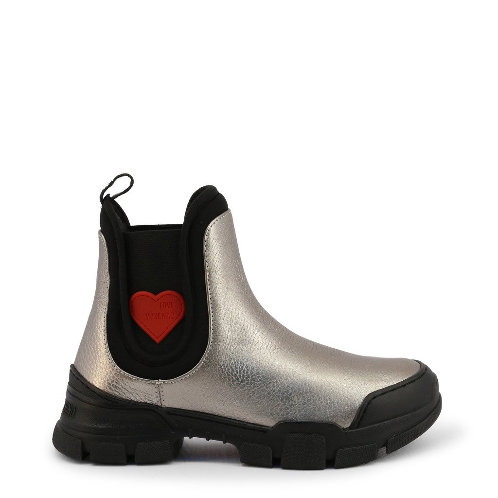 Love Moschino Women's Ankle Boot Grey JA15614G0BJC - grey EU 36
