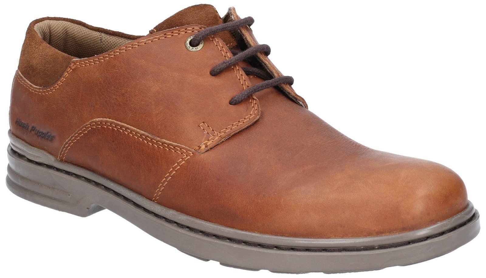 Hush Puppies Men's Max Hanston Classic Lace Up Shoe Various Colours 28368 - Brown 6