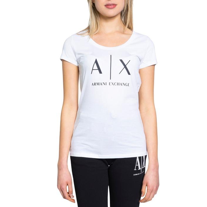 Armani Exchange Women's T-Shirt Various Colours 190515 - white XS