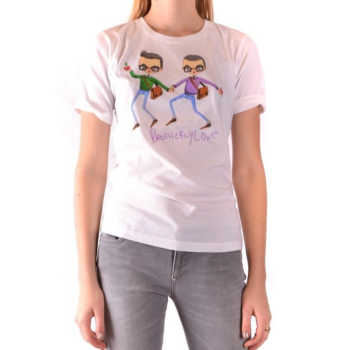 Dsquared Women's T-Shirt White 166064 - white M