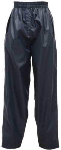Regatta Kid's Tormbreak Waterproof Trouser Various Colours L_W808 - Navy 5 to 6 Years
