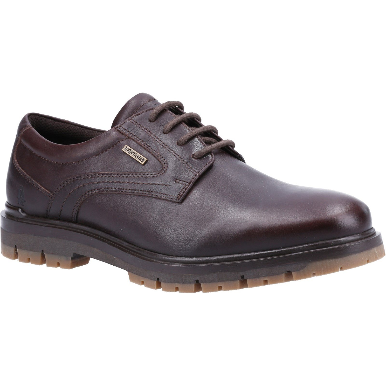 Hush Puppies Men's Parker Lace Derby Shoe Various Colours 32880 - Brown 6