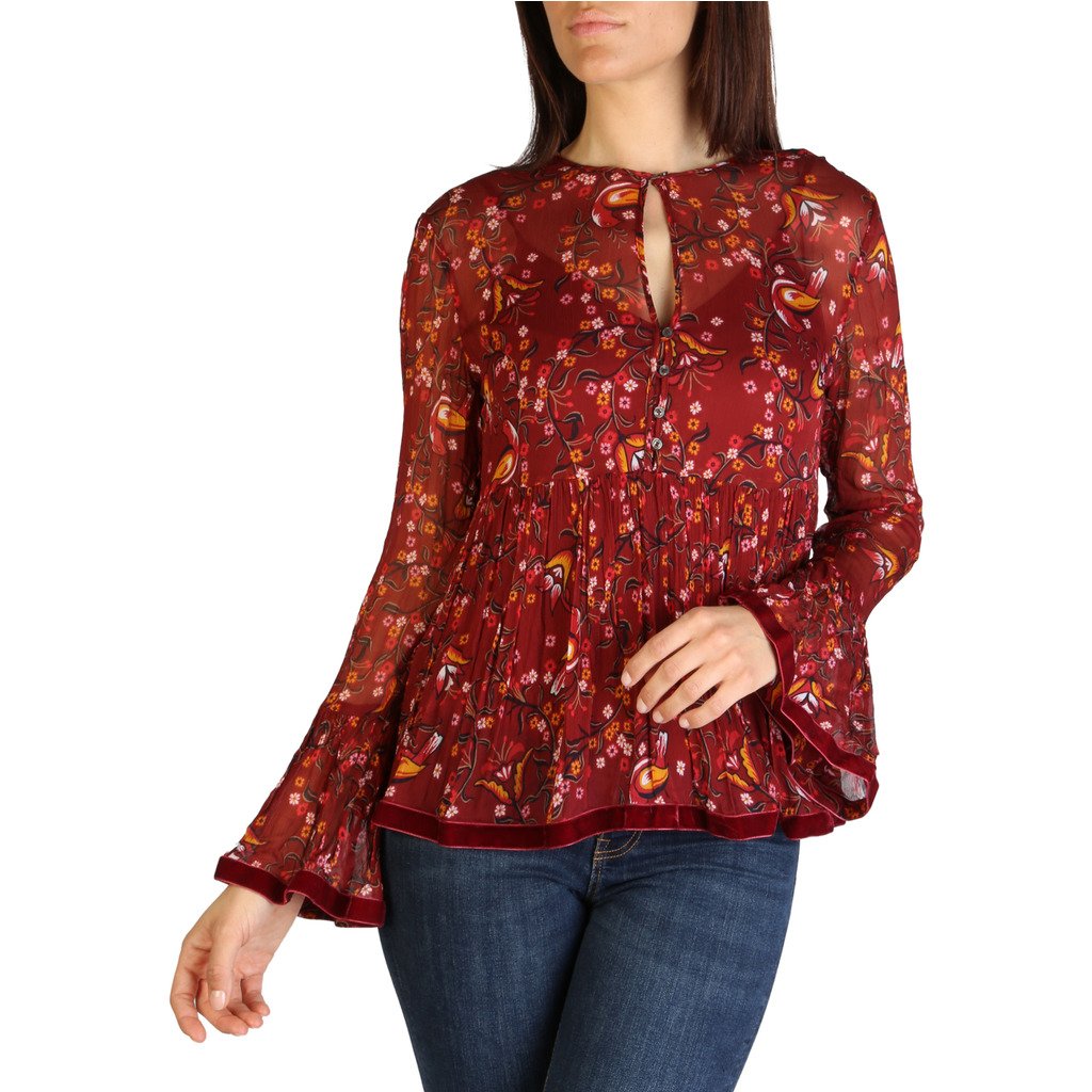 Tommy Hilfiger Women's Shirt Red WW0WW23015 - red 2