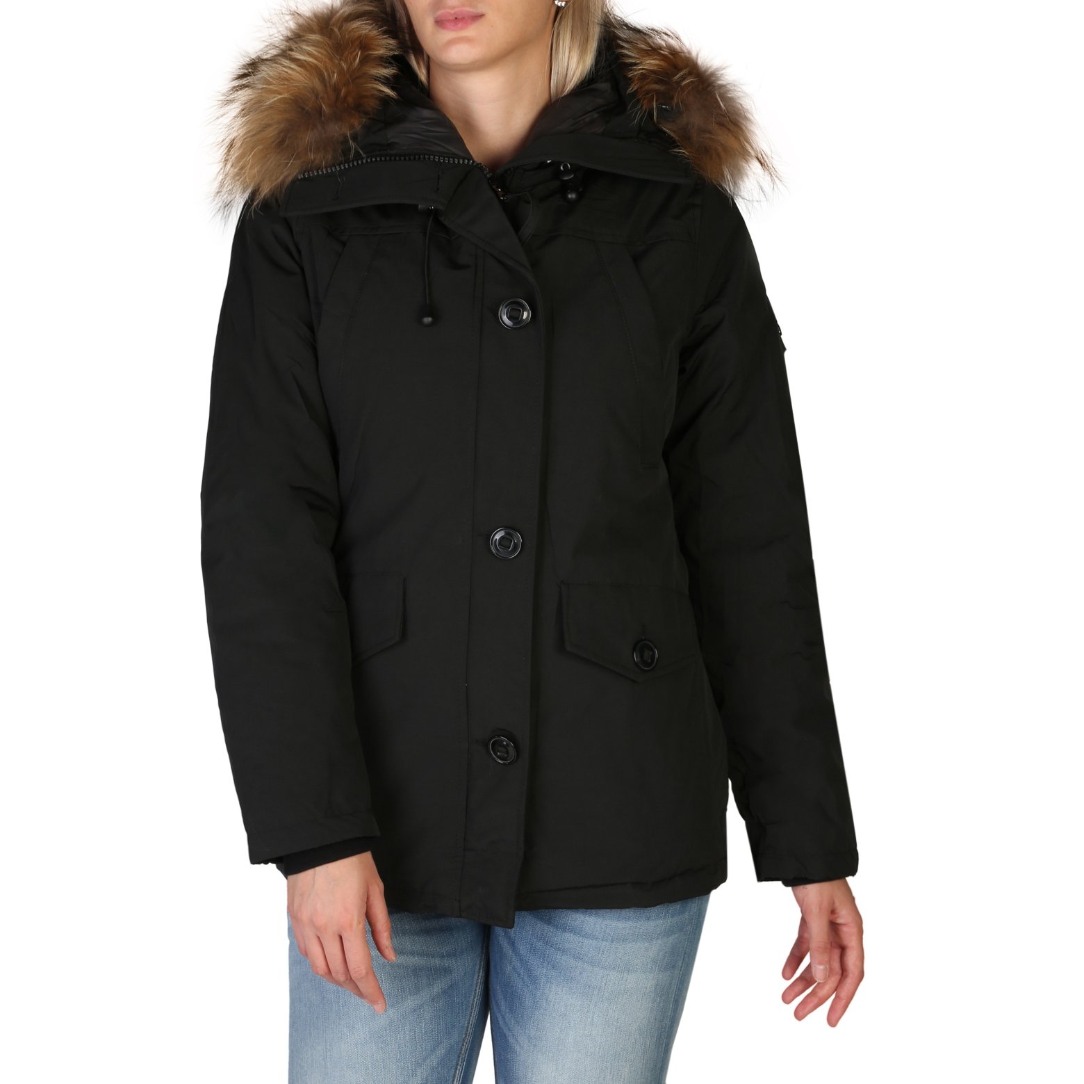 Alessandro Dell'Acqua Women's Jacket Various Colours 348359 - black XL