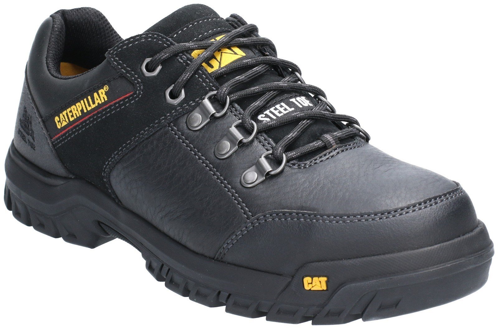 Caterpillar Men's Extension Lace Up Safety Boot Black 29658 - Black 6