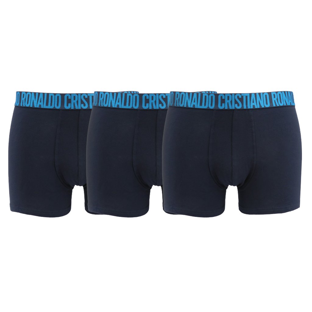 CR7 Cristiano Ronaldo Men's Boxer Shorts Various Colours 8100-49 - blue-4 M