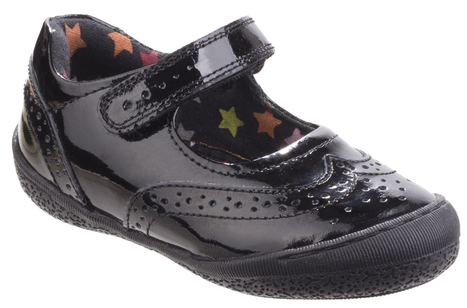 Hush Puppies Women's Rina Touch Fastening Shoe Black 25332 - Black 10
