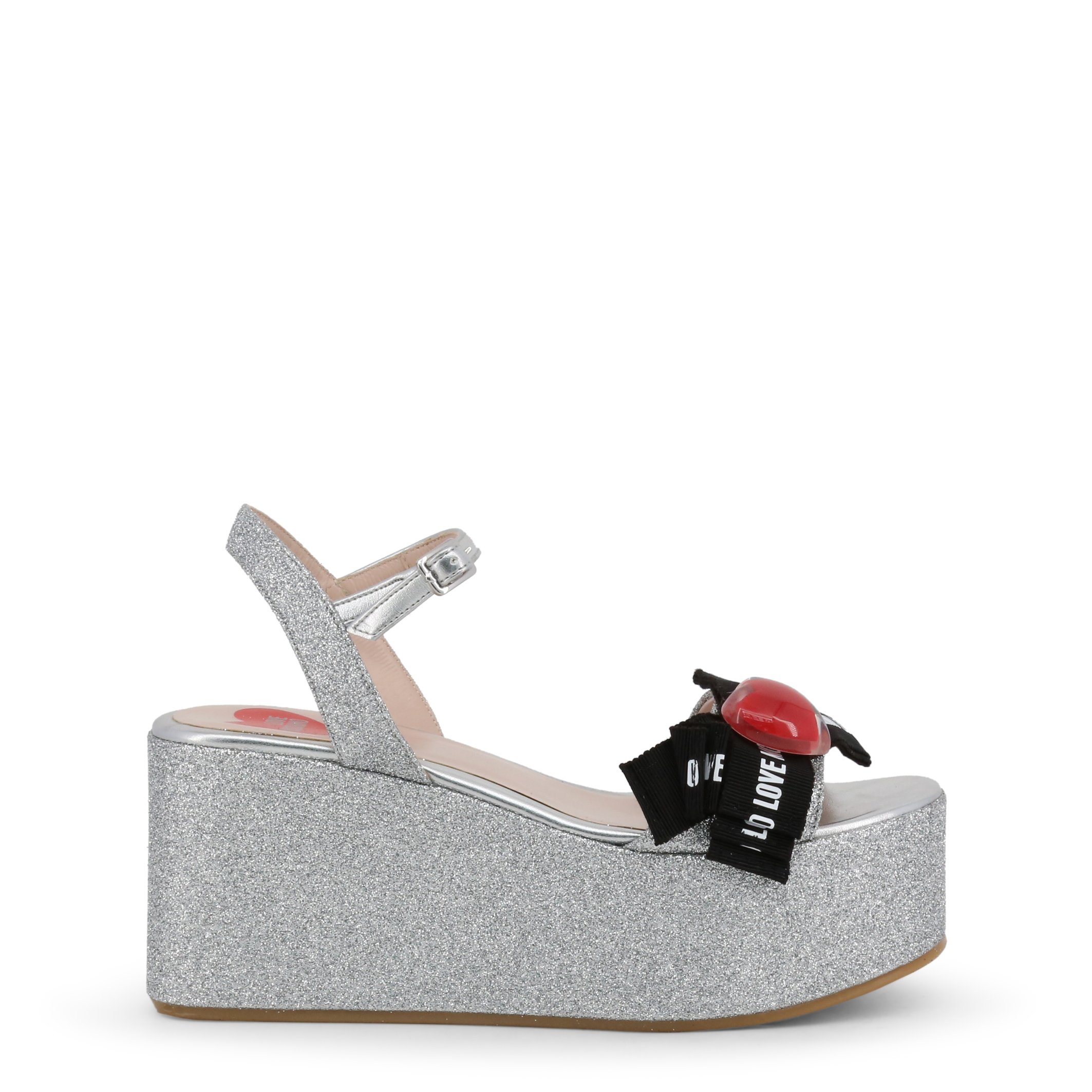 Love Moschino Women's Wedges Various Colours JA16188I07JH - grey EU 35