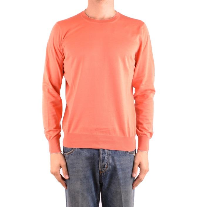 Brunello Cucinelli Men's Sweater Coral 164154 - coral 60