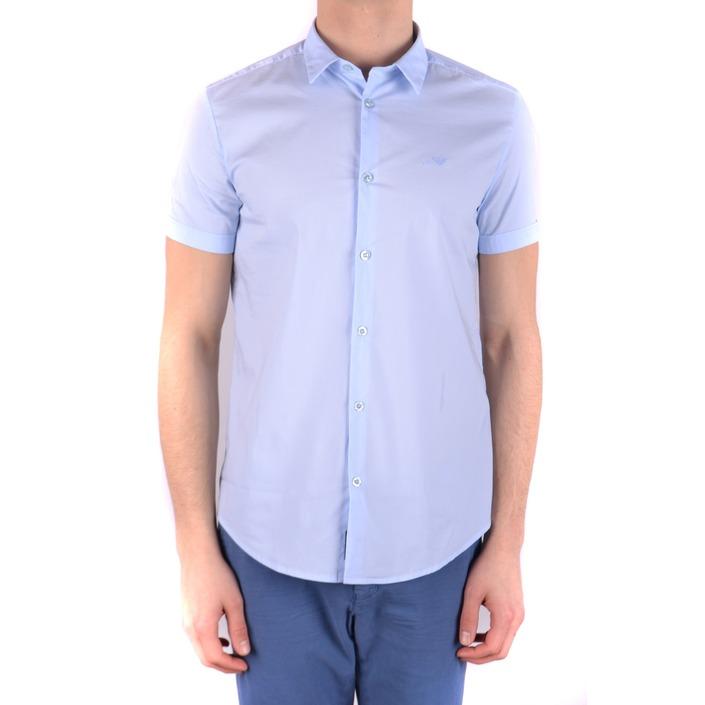 Armani Jeans Men's Shirt Light Blue 160875 - light blue S