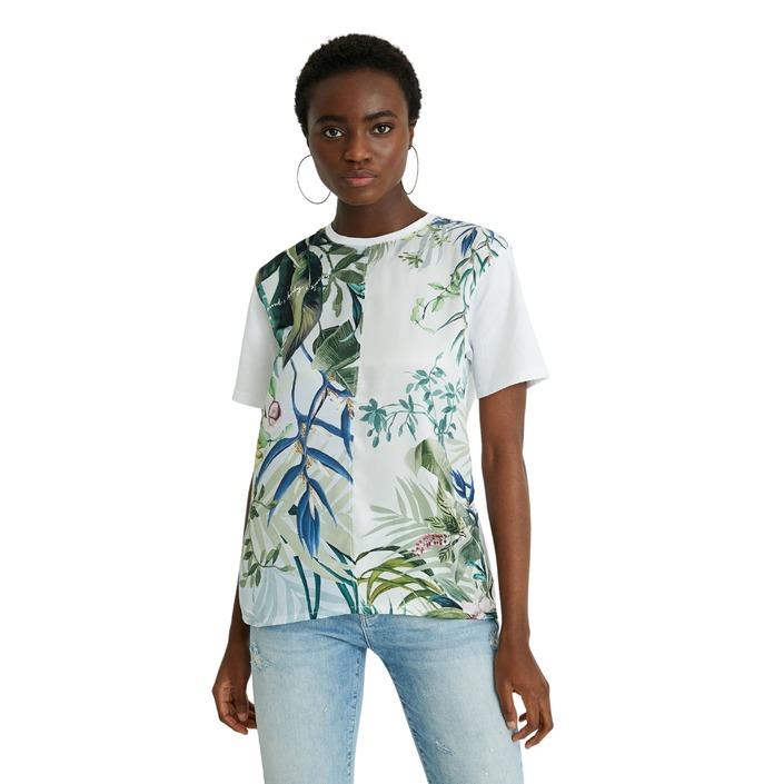 Desigual Women's T-Shirt White 238996 - white XS