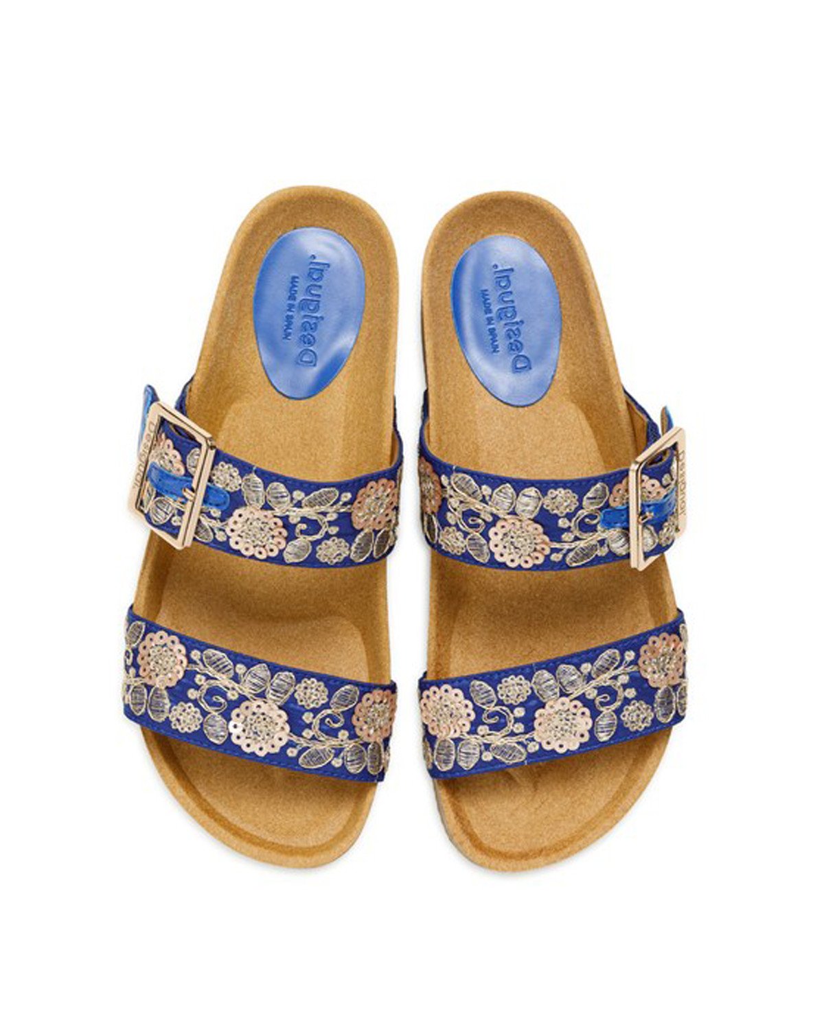 Desigual Women's Slipper Various Colours 203575 - blue 37