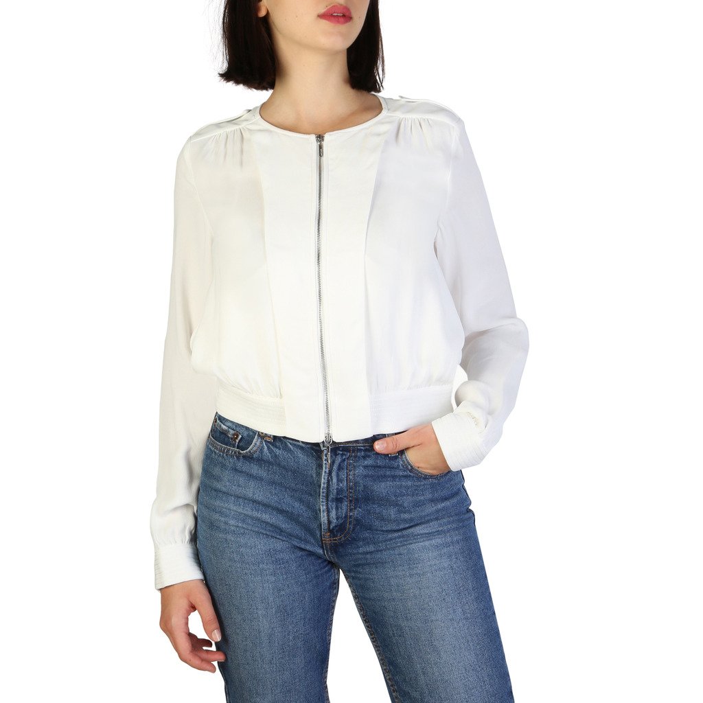 Armani Jeans Women's Blazer White 3Y5B54 5NYFZ - white 42 EU