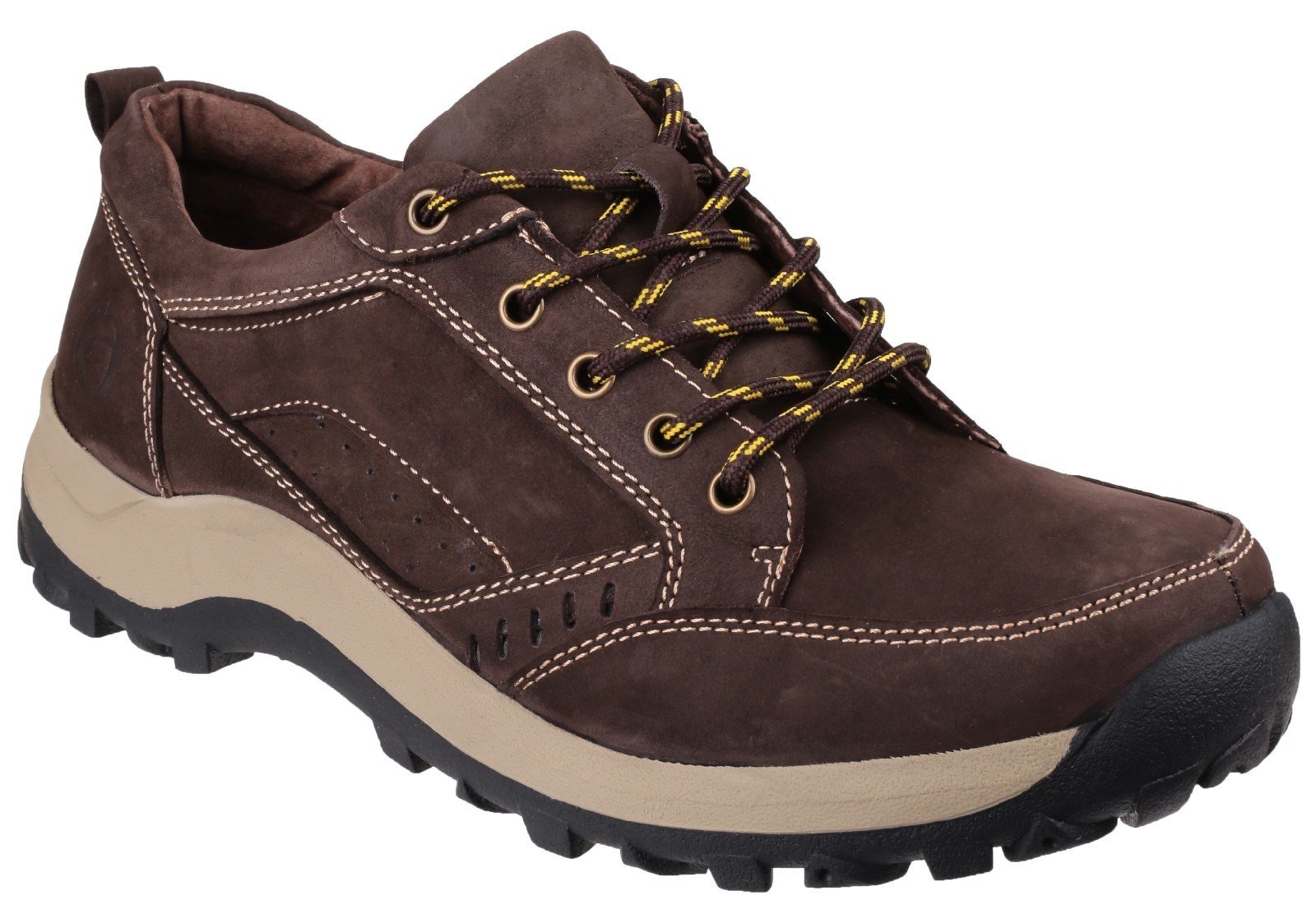 Cotswold Men's Nailsworth Lace Up Trainer Various Colours 23602 - Brown 6.5