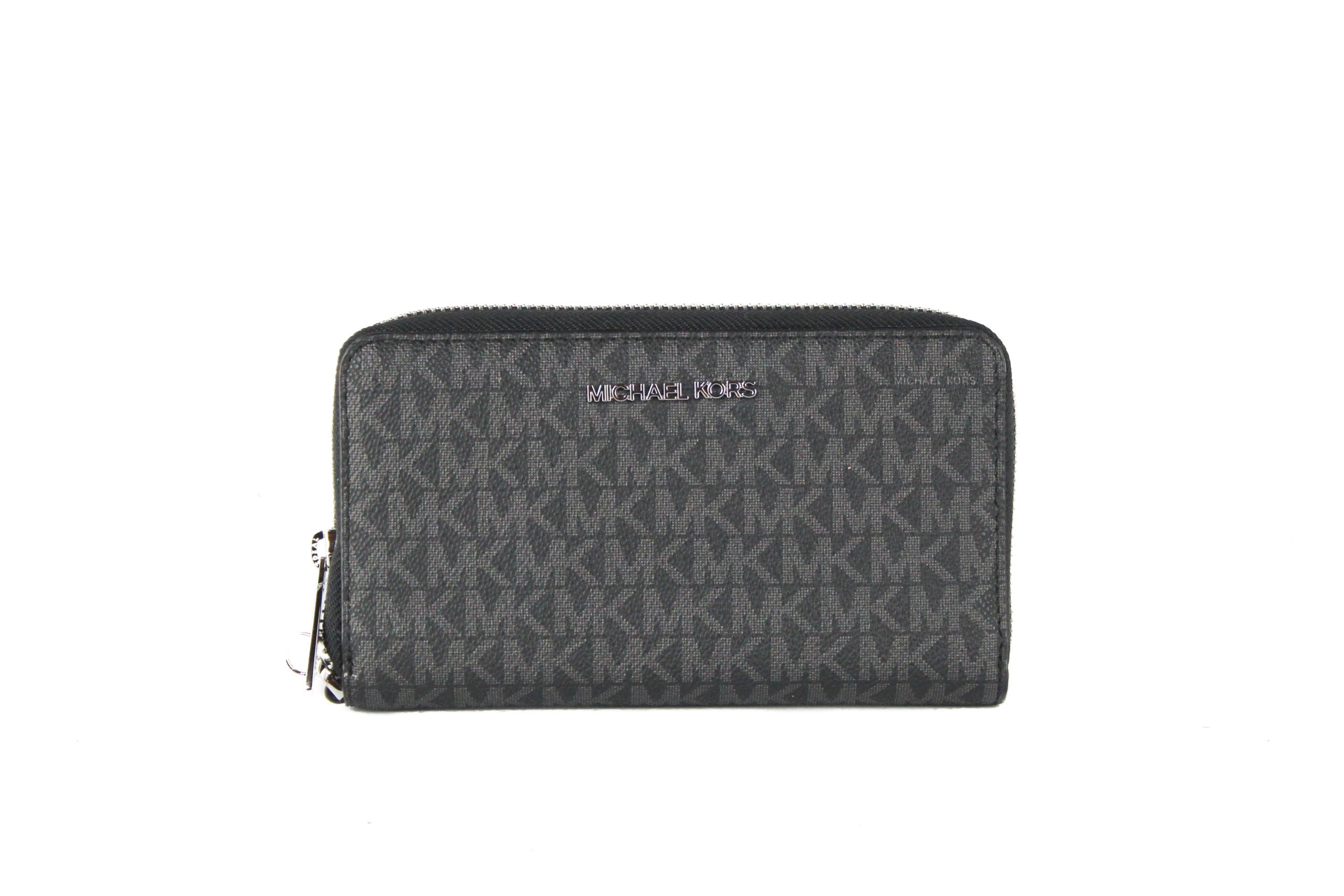 Michael Kors Women's Jet Set Wallet Black 84855