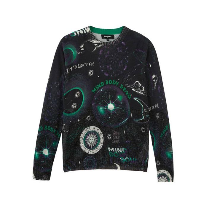 Desigual Women's Sweater Black 319866 - black S