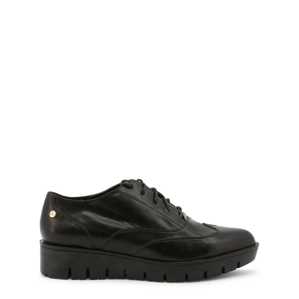 Roccobarocco Women's Lace up Shoe Black RBSC0UW02STD - black EU 37