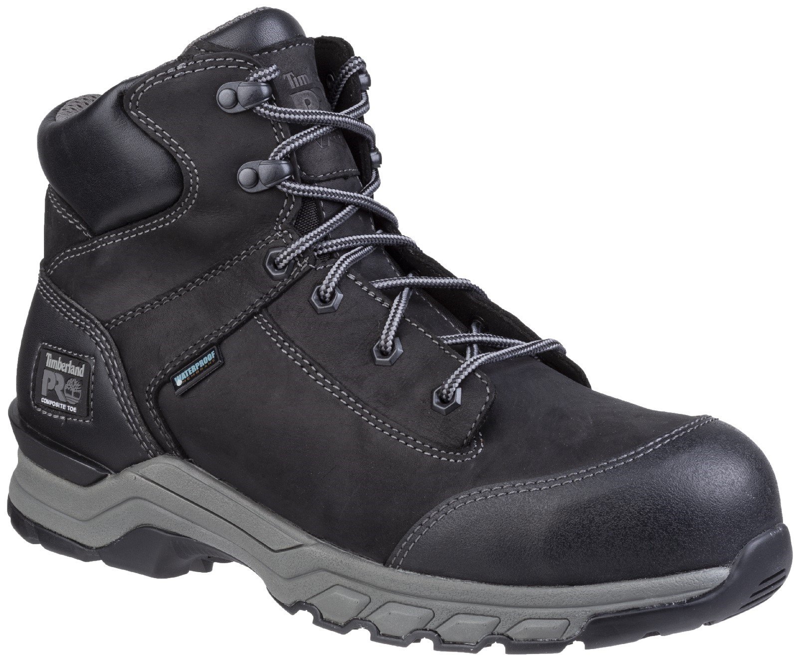 Timberland Pro Men's Hypercharge Lace Up Safety Boot Various Colours 28168 - Black 6