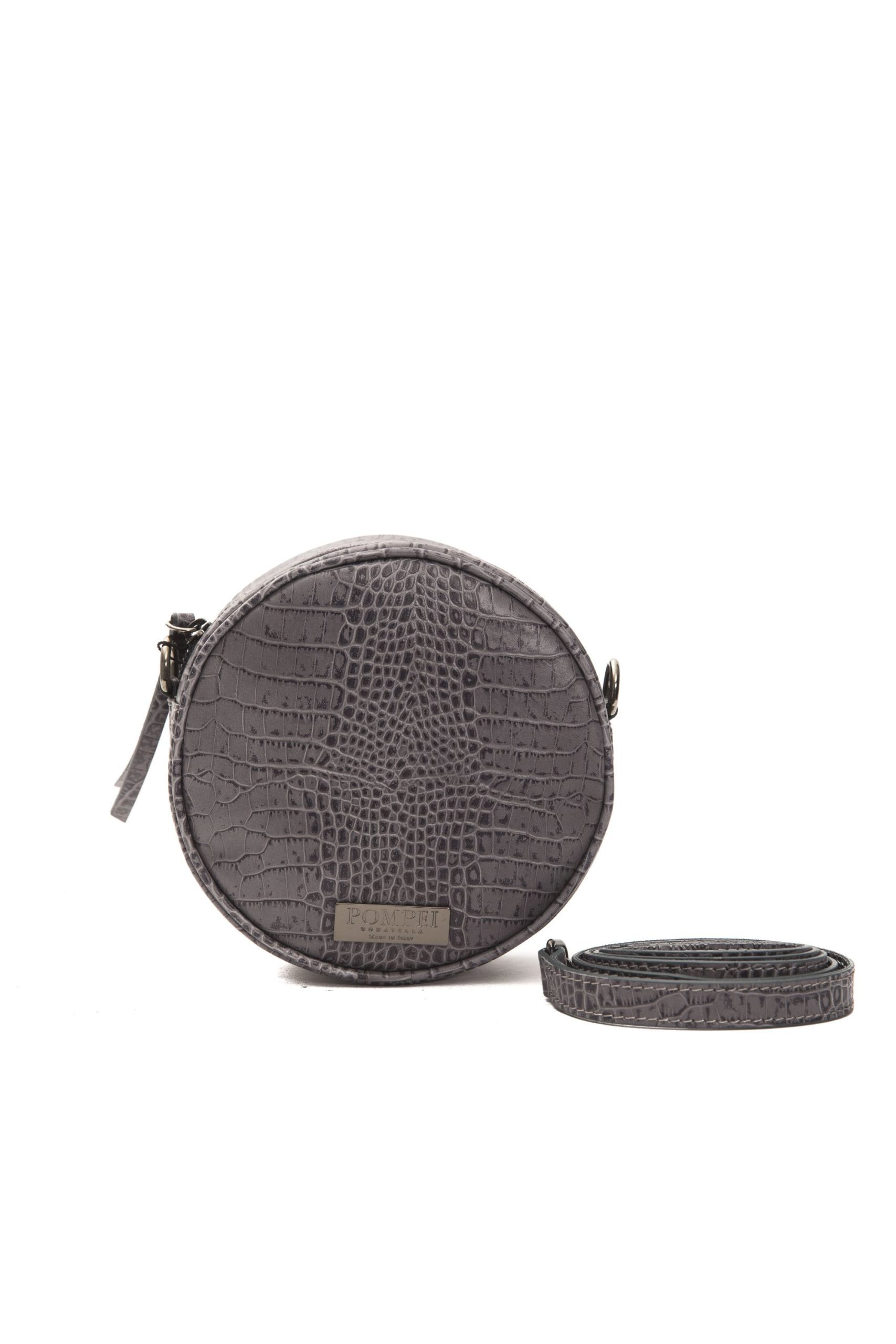 Pompei Donatella Women's Grigio Crossbody Bag Grey PO1004367