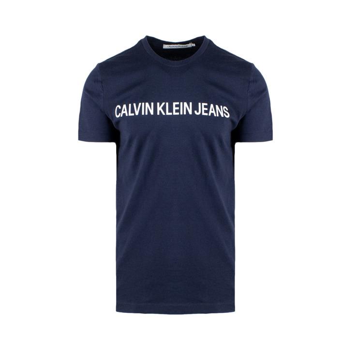 Calvin Klein Jeans Men's T-Shirt Blue 164581 - blue XXL