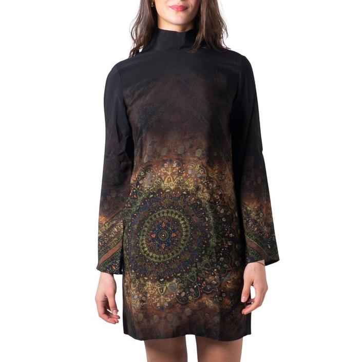 Desigual Women's Dress Black 183000 - black XS