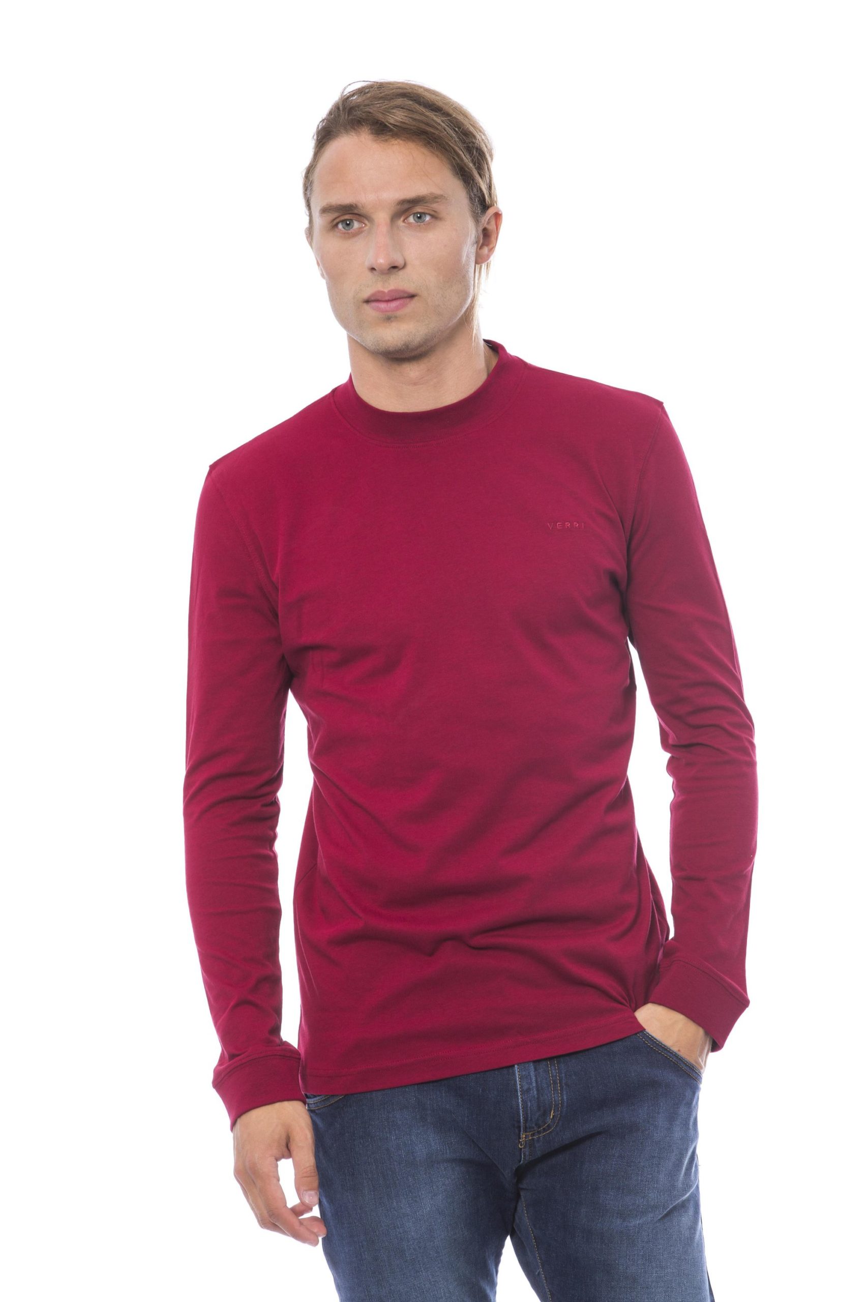 Verri Men's Vbordeaux Sweater Burgundy VE817411 - XL