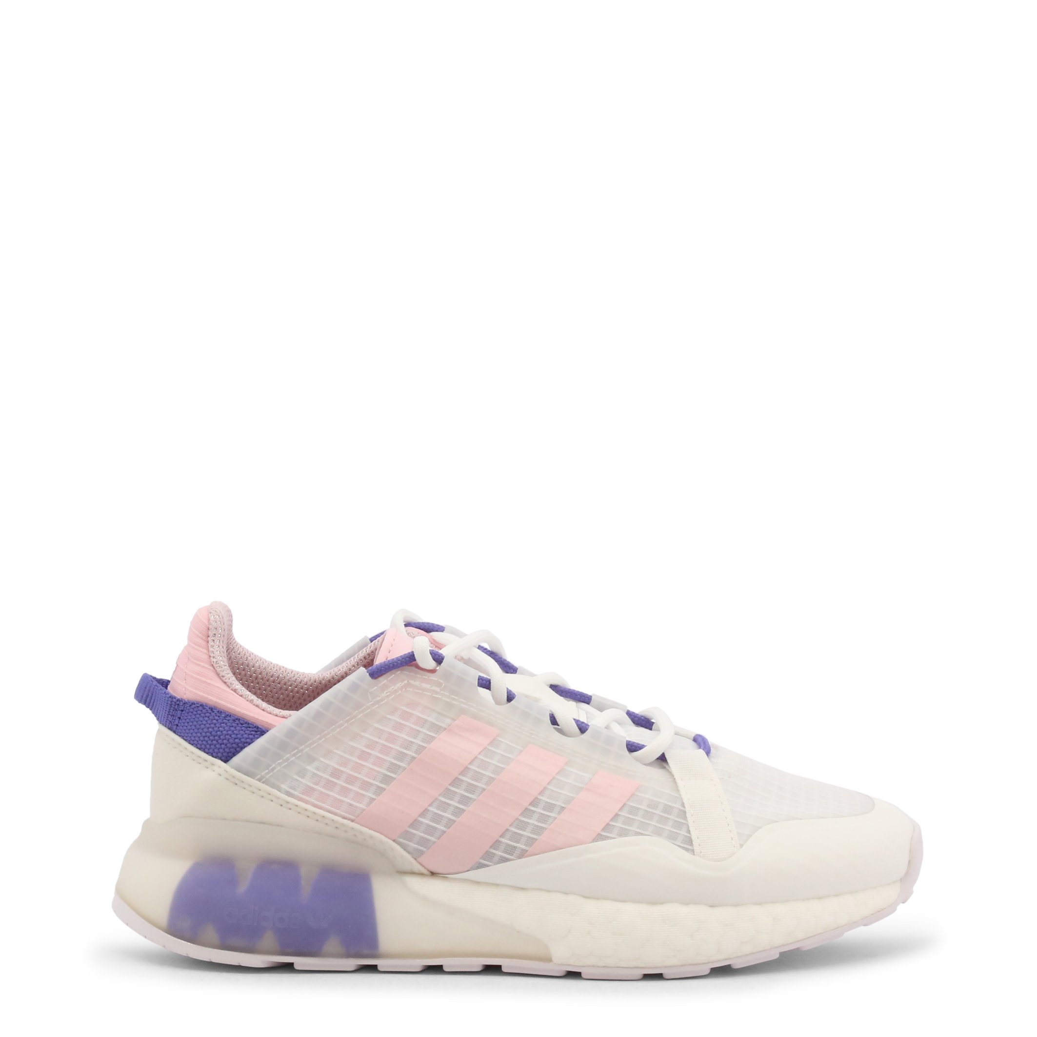Adidas Women's ZX2K Boost-Pure Sneakers Shoes White 349627 - white-1 UK 4.5