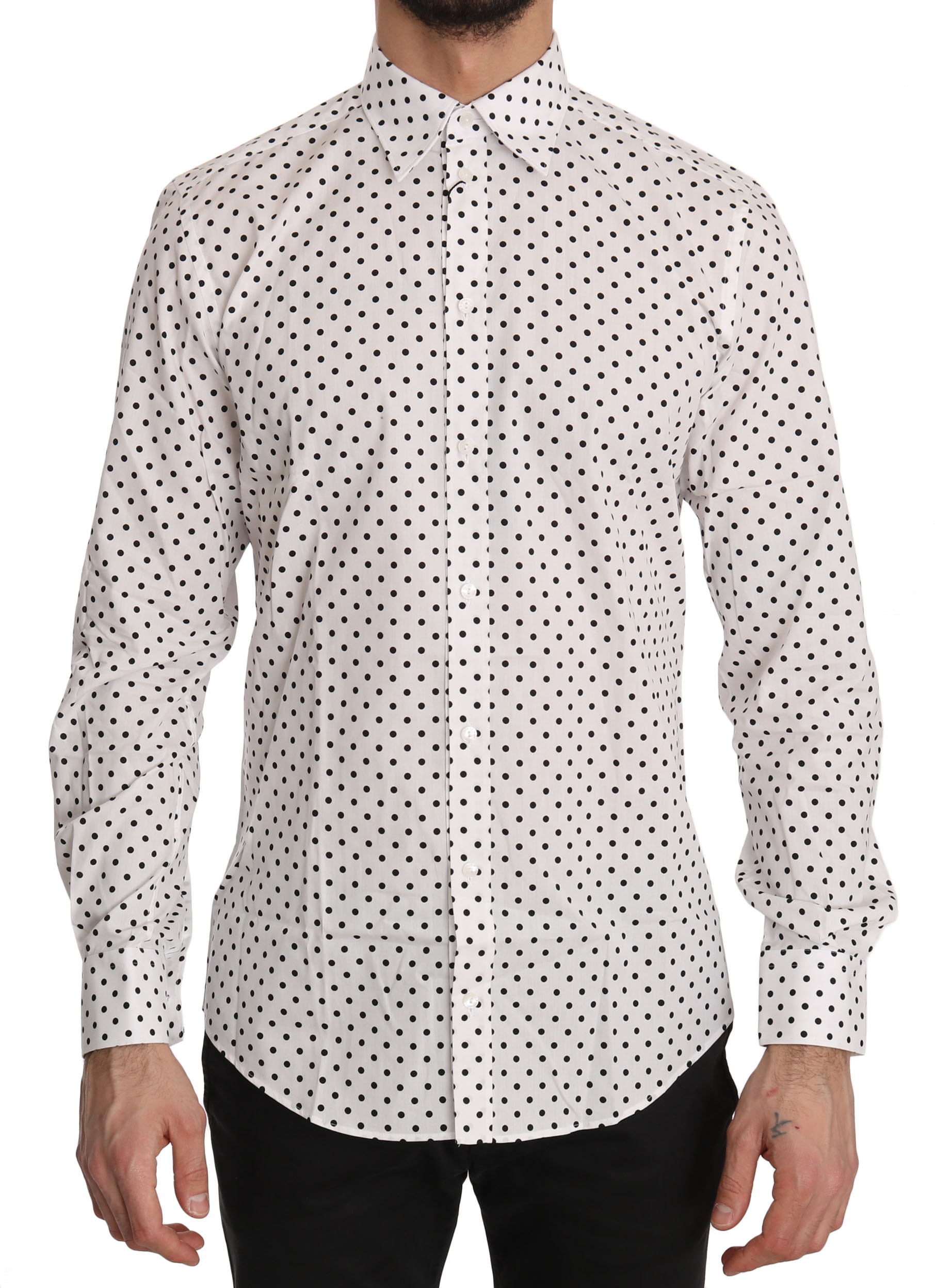 Dolce & Gabbana Men's Shirt Multicolor TSH3630 - IT37 | XS