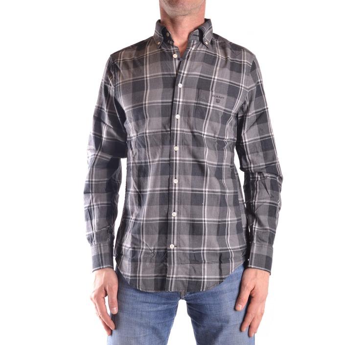 Gant Men's Shirt Grey 161090 - grey M