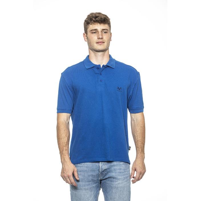 19v69 Italia Men's Polo Shirt Blue 185477 - blue M