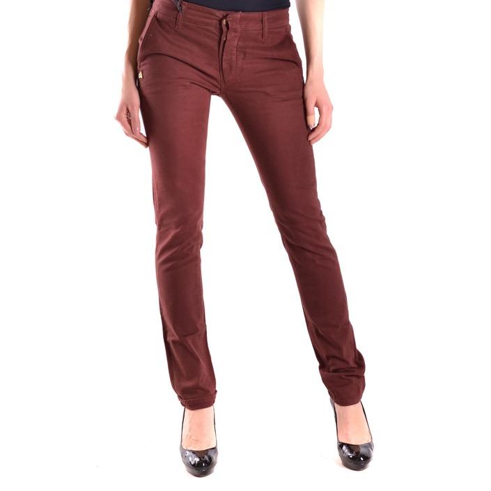 Daniele Alessandrini Women's Trouser Bordeaux 187004 - bordeaux 27