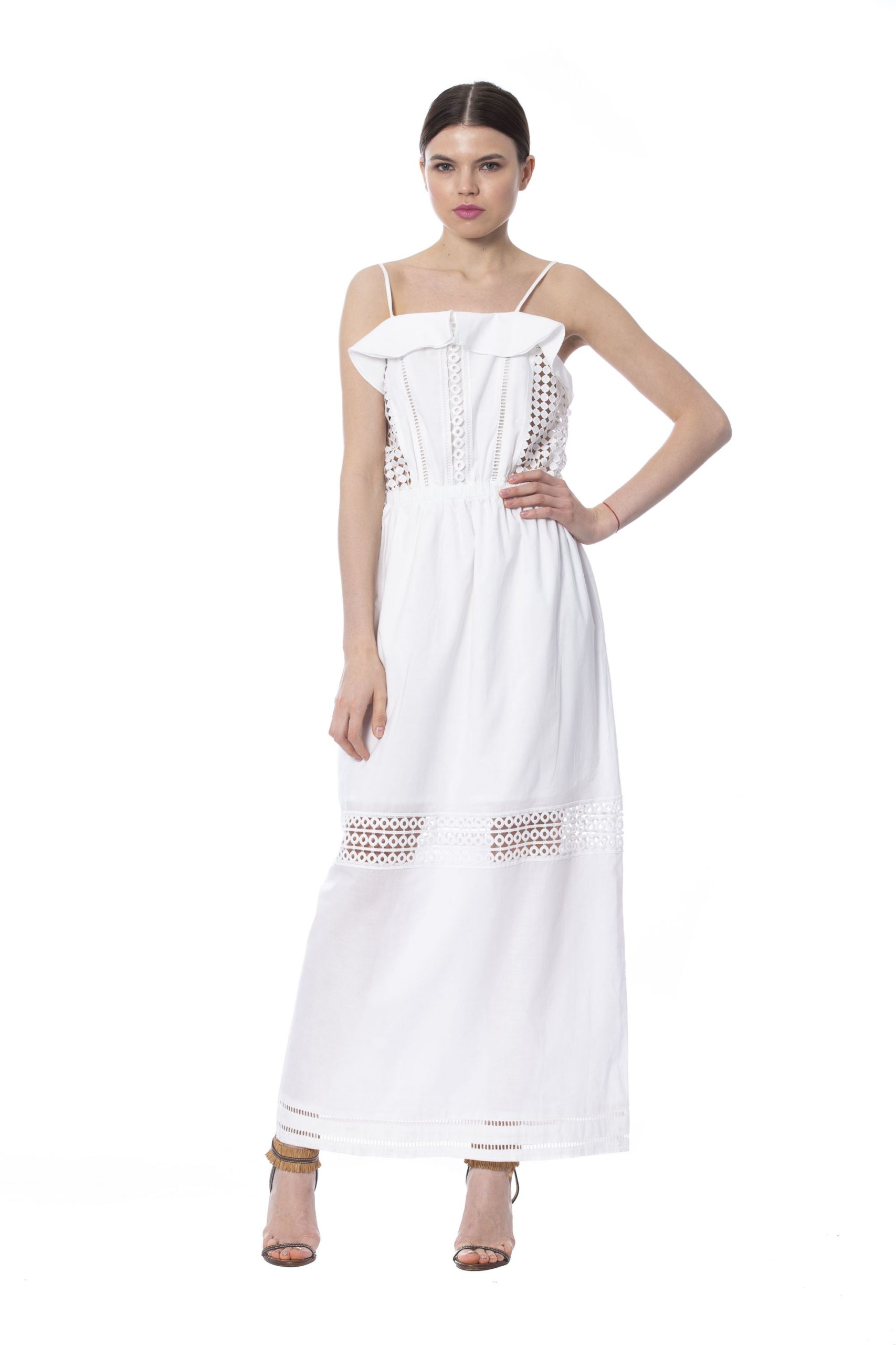 Silvian Heach Women's Dress White SI995364 - XXS