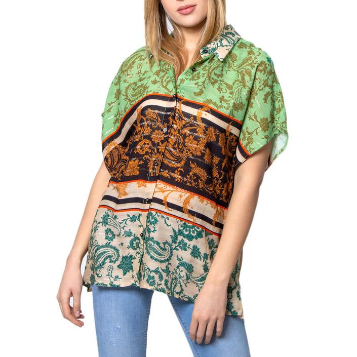 Desigual Women's Shirt Multicolor 171448 - multicolor S