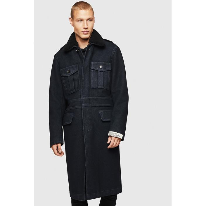 Diesel Men's Coat Blue 320394 - blue 48