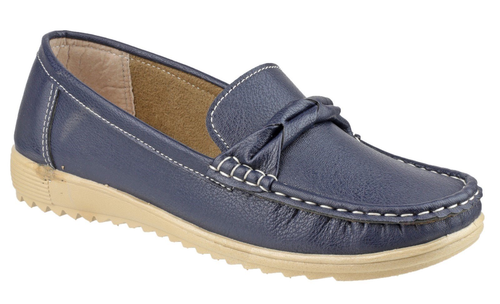 Fleet & Foster Women's Paros Loafer Various Colours 20938-33257 - Navy 3