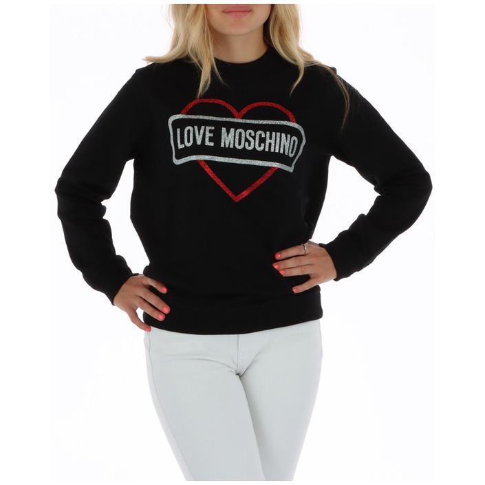 Love Moschino Women's Sweatshirt Black 320510 - black 38