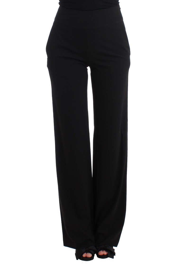 Cavalli Women's Dress Trousers Black SIG11534 - IT40|S