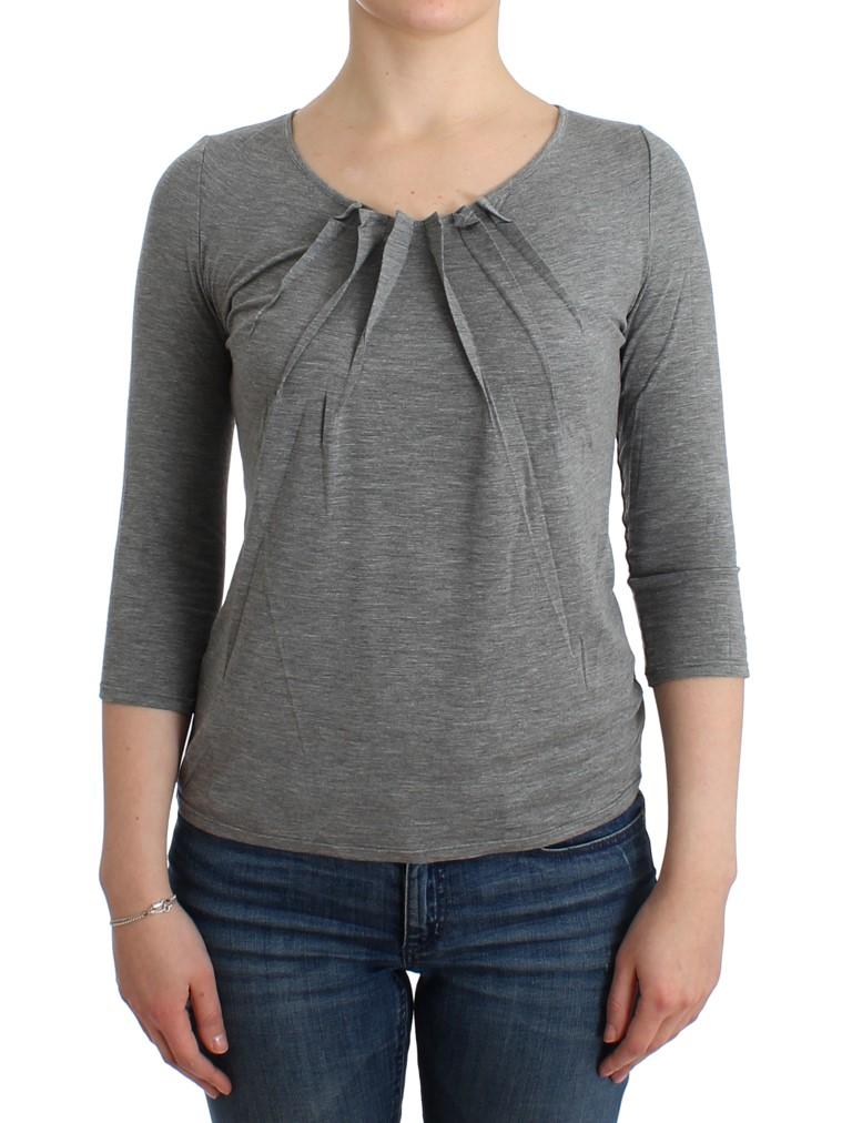Cavalli Women's Jumper Top Grey SIG12080 - IT48|XXL