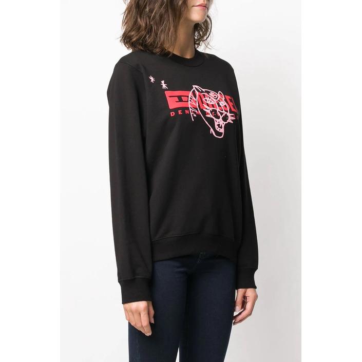 Diesel Women's T-Shirt Black 298723 - black 2XS