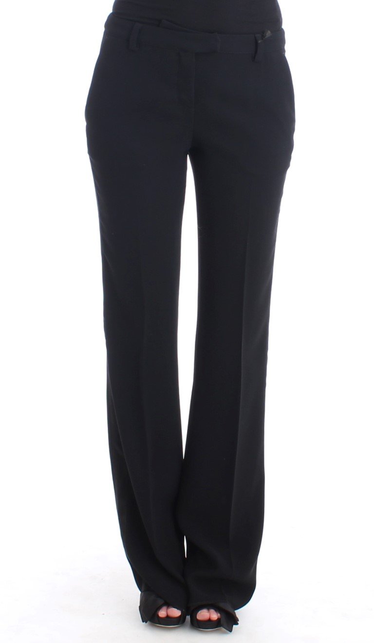 Cavalli Women's Dress Trousers Black SIG11638 - IT40|S